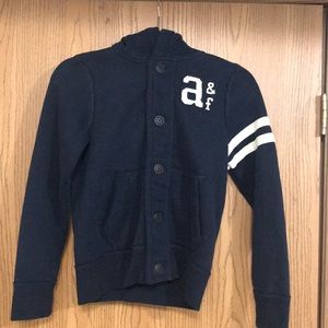 Abercrombie Kids Boys M Dark Blue Hoodie